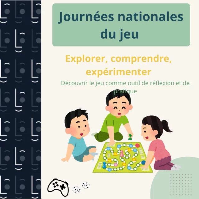Et si jouer était essentiel pour apprendre, communiquer et grandir?
Dans le cadre des journées nationales du jeu, plusieurs conférences et activités auront lieu à Vernier autour de la place du jeu dans le développement de l’enfant et les pratiques familiales et professionnelles.
Le CLIGe se réjouit de voir la logopédie, représenté dans cette belle programmation autour du jeu et des apprentissages. 
Lien en bio
#journéedujeu #jeuetenfant #logopédie #pedagogie